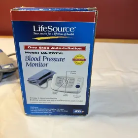 Ua-767vl Lifesource One Step Blood Pressure Monitor Digital Model Large Cuff