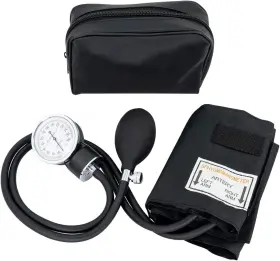 Line2design 812335003478 Adult Blood Pressure Cuff - School Safety Deluxe Aneroid Sphygmom