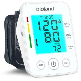 Linksun 794414336335 Blood Pressure Monitor Upper Arm Large Cuff Backlit Lcd Screen Automa