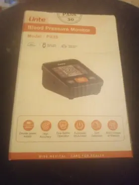 P935 Linte Blood Pressure Monitor Model New In Bo
