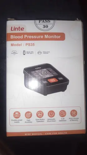 Ps35 Linte Blood Pressure Monitor Model
