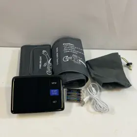 U81q Livaroci Black White Backlit Screen Digital Blood Pressure Monitor