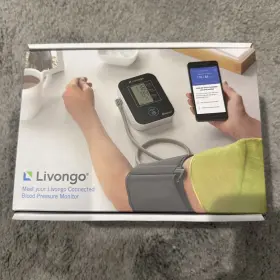Livongo 853553005394 Kit02231 Connected Automatic Blood Pressure Monitor Kit And Cuff Nib