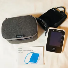 Ht900 Livongo Cuff Blood Pressure Monitor By Model With Case And Instructions