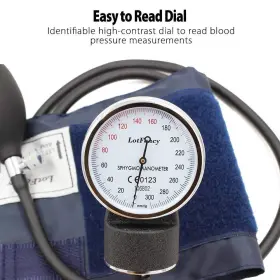 Lotfancy 958104822445 Aneroid Sphygmomanometer With Stethoscope Kit Professional Manual Monitor An #3