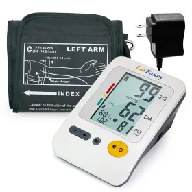 Lotfancy 958104824678 Blood Pressure Monitor Automatic Upper Arm Bp Cuff 8.7-14.2 Inch Machine Kit Ac