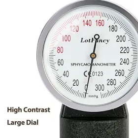 Lotfancy 958104825514 Aneroid Sphygmomanometer Pediatric Bp Cuff And Small Professional Manua #2