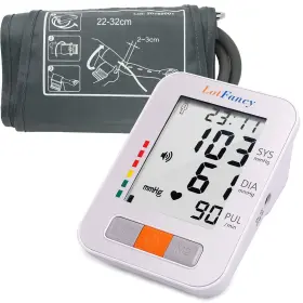 180-readings Lotfancy 958104825606 Blood Pressure Monitor Digital Sphygmomanometer Upper Arm Medi
