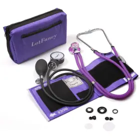 Lotfancy 958104837951 Aneroid Sphygmomanometer With Stethoscope Kit Universal Bp Cuff 10 Inch -16 A