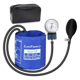 D412497 Lotfancy Aneroid Sphygmomanometer Professional Manual Blood Pressure Cuff Adult