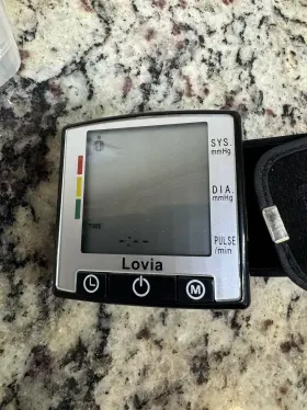 Bp168w Lovia Digital Wrist Blood Pressure Monitor Bp Cuff Gauge Heart Rate #2