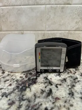 Bp168w Lovia Digital Wrist Blood Pressure Monitor Bp Cuff Gauge Heart Rate