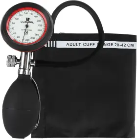 Luanerl 445015524548 Manual Blood Pressure Monitor Professional Sphygmomanometer With Adult Cuff 8 Inch