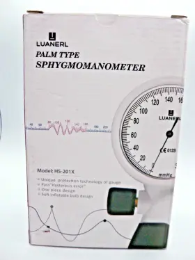 Hs-201x Luanerl Palm Type Sphygomanometer Blood Pressure Cuff