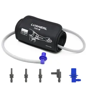 Luancuff-ew01 Luanerl Medium Easy Wrap Blood Pressure Cuff For Thin And Small Arm Compatible With