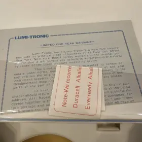 Ss21 Lumi-tronic Vintage Iii Blood Pressure Monitor Medical Device Kit 1970s #3