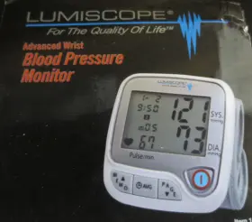 Lumiscope 038673114700 Advanced Wrist Blood Pressure Monitor