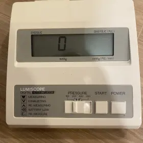 1081 Lumiscope Digitronic Digital Blood Pressure Monitor With Case Tested And Working