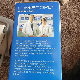 1130 Lumiscope Vintage Fully Automatic Blood Pressure Monitor Model With Box