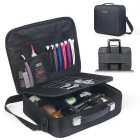 Lt-3-00490 Luxtude Large Barber Case Bags For Clippers And Supplies Travel Hair