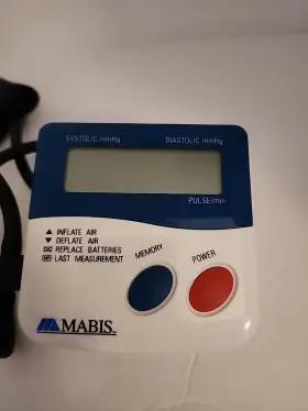04-203-001 Mabis Blood Pressure Monitor Semi Automatic Digital #2