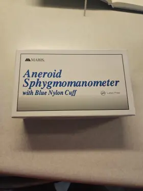 09-149-016 Mabis 09-149015 Aneroid Sphygmomanometer With Blue Nylon Cuff - Model Child New