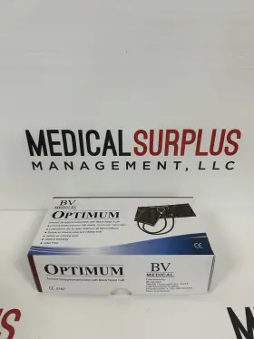 201803 Mabis Bv Medical Optimum Caliber Aneroid Sphygmomanometer Black Nylon Cuff Adult