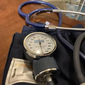 Hs20a Mabis Osphygmomanometer Manual Arm Blood Pressure Monitor Cuff Gauge Wstethescop #2