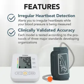 Maguja 934832600913 Automatic Arm Monitors Digital Upper Machine Wide Range Bp Cuff With B #2