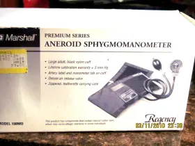 108mo Marshall 073796010836 Premium Series Aneroid Sphygmomanometer Model With Fast Shipping
