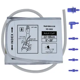 Maymocon 976892099412 Xxxl Blood Pressure Cuff For Big Arms 9 Inch -26 22-66cm -compatible With Omron