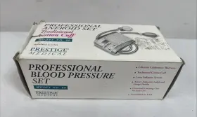 Mc Coy 681139012050 Professional Manual Blood Pressure Cuff Aneroid Sphygmomanometer With Box