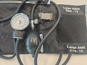 01-750w-11abkgm Mckesson Lot Of 3 Lumeon Adult Cuff Arm Aneroid Sphygmomanometer #2