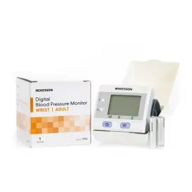 Mckesson 711181984996 One Size Fits Most Cuff Wrist Home Automatic Digital Blood Pressure