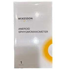 A0918 Mckesson Lumeon Series Deluxe Aneroid Sphygmomanometer Black