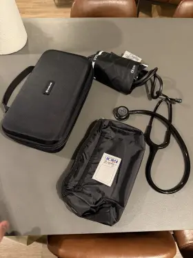 Mdf 60197 Littmann Classic 3 Stethoscope Black With Carrying Case And Cuff