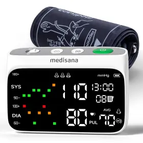 Bu-800 Medisana Blood Pressure Monitors For Home Use Rechargeable Upper Arm P