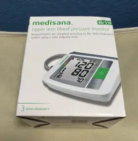 Bu510 Medisana Upper Arm Blood Pressure Monitor Bu 510