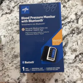 Medline 193489038654 Blood Pressure Monitor With Bluetooth Brand New