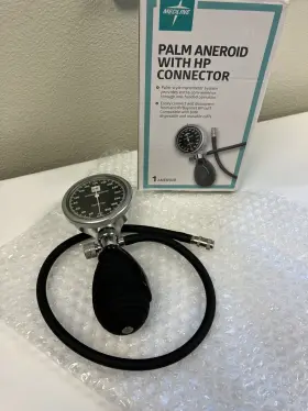 Medline 888277656737 Handheld Palm Aneroid With Hp Connector - Mdsaneroidhp Manometer