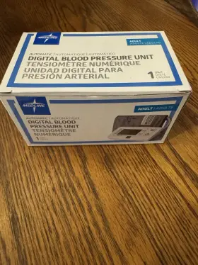 Mds1001 Medline - Digital Blood Pressure Monitor Unit Adult Cuff Nib #2