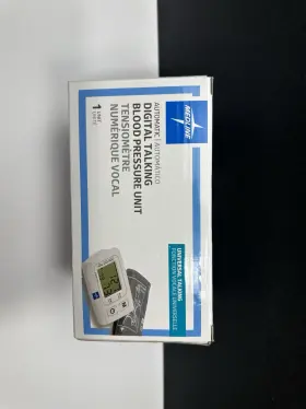 Mds1001ut Medline Automatic Digital Talking Blood Pressure Monitor Universal Cuff Memory