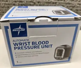 Mds4003 Medline Automatic Wrist Blood Pressure Monitor Large Display #3