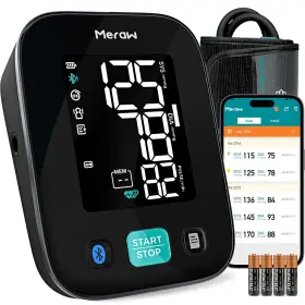 Tmb-2084-011 Meraw Blood Pressure Monitors For Home Use With App Health Tracking