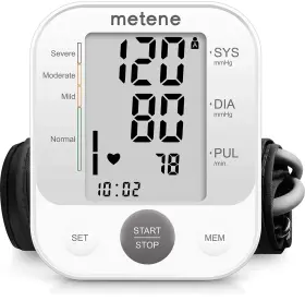 Metene 084045757259 B15 Upper Arm Blood Pressure Monitor Automatic Machine