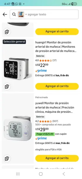 Mibest 846841018695 Wrist Blood Pressure Tester Kit With Case