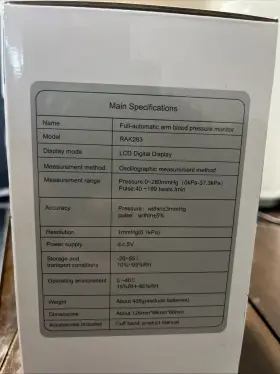 Rak283 Microcumputer Intelligent Electronic Blood Pressure Monitor #2