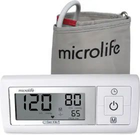 Microlife 313049850865 Series 200 Automatic Upper Arm Blood Pressure Monitor Wide-range Cuff