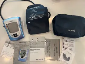 Bp3nq1-4w Microlife 3nq1-4w Deluxe Blood Pressure Monitor And Cuff M-l Size Model #bp3nq1-4w