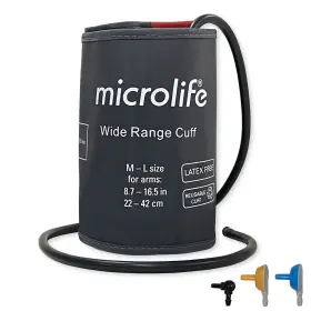 Microlife 642632932603 Replacement Blood Pressure Cuff Standard Size 8.7-16.5 Inch